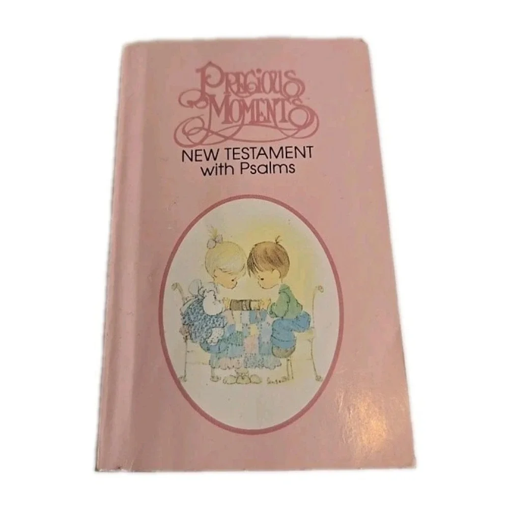 VTG Precious Moments POCKET BIBLE New Testament with Psalms NKJV‎ Gift Edition